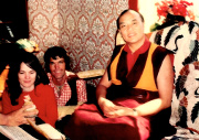 Hannah - Ein buddhistischer Weg zur Freiheit: Hannah und Ole Nydahl mit dem Karmapa